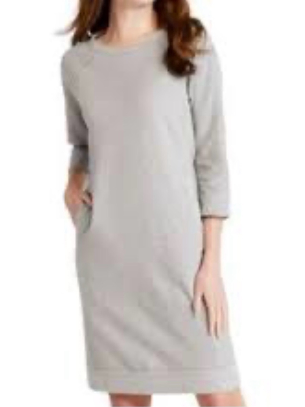 LL Bean Fleece Sweatshirt Dress